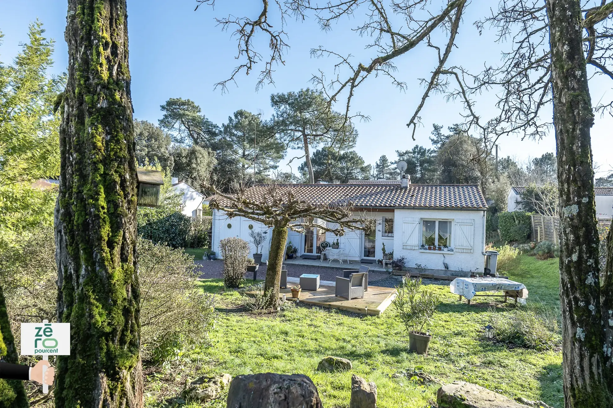 Maison plain-pied à vendre près de la plage à Longeville sur Mer 