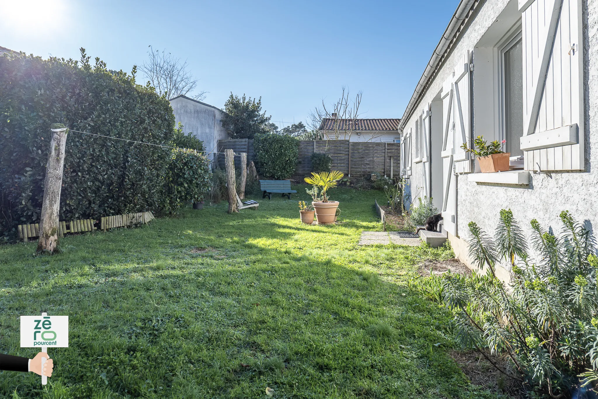 Maison plain-pied à vendre près de la plage à Longeville sur Mer 