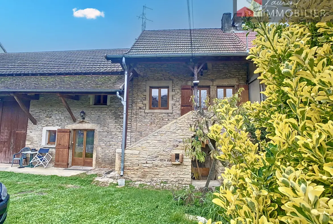 Maison en pierre en viager occupé à Nanton 