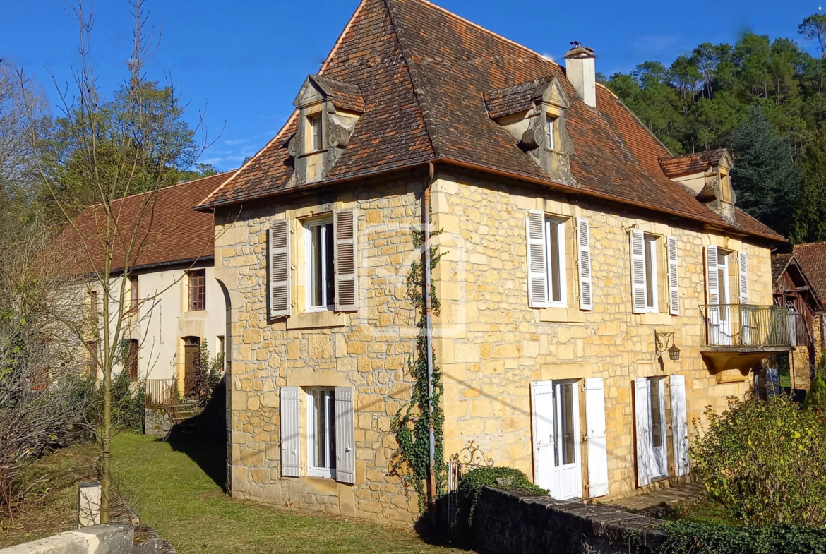 Propriété Atypique avec Moulin à Carsac Aillac 