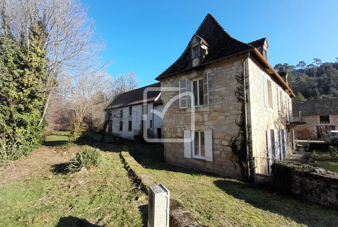 Propriété Atypique avec Moulin à Carsac Aillac 