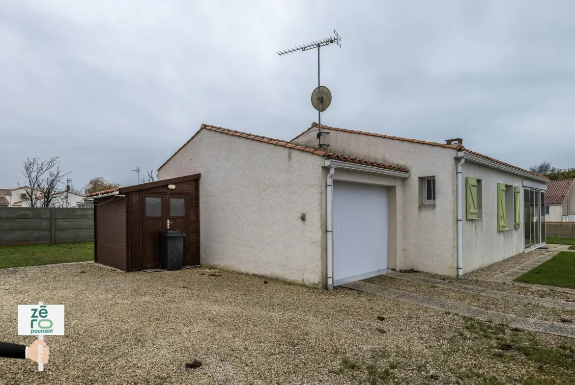 Pavillon à L’Aiguillon en vente - 2 chambres et garage 