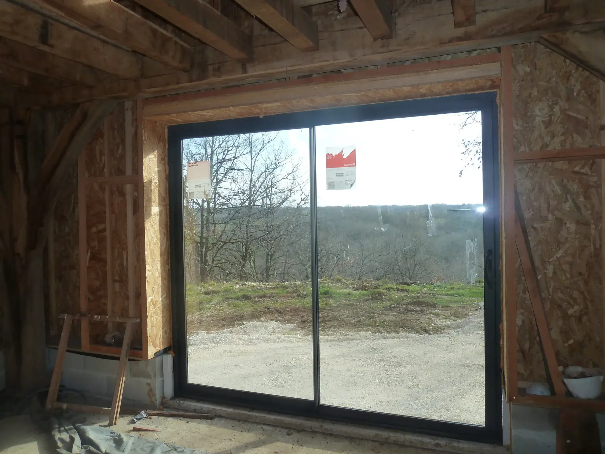 Maison ossature bois à restaurer au milieu des bois à Masquières 