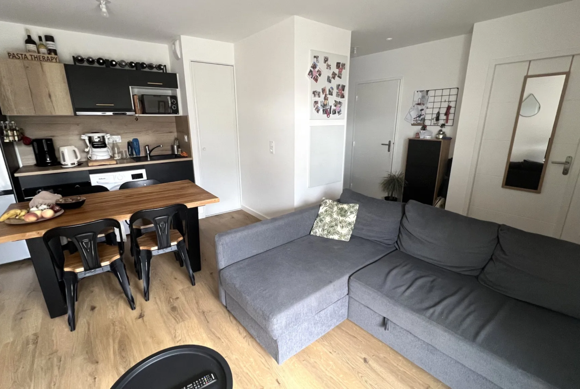 À vendre : Appartement contemporain à Angers avec terrasse 