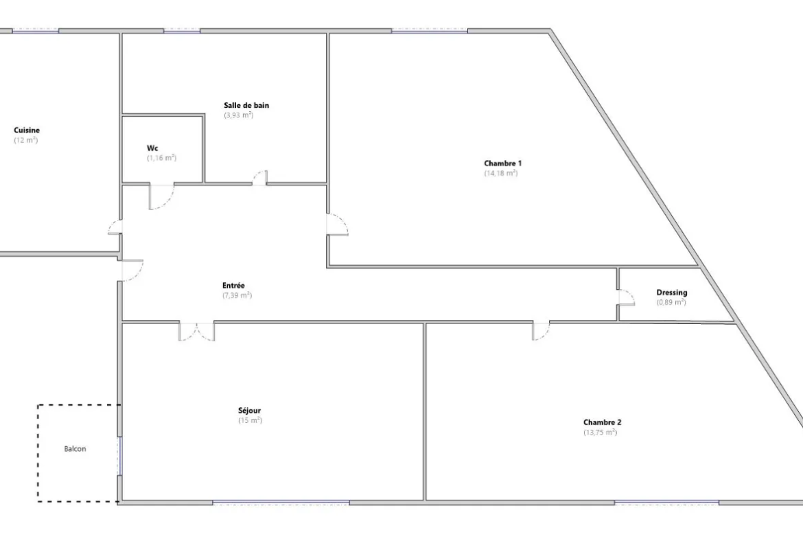 F3 de 68m2 avec Garage à Chamalières - Opportunité Rare 