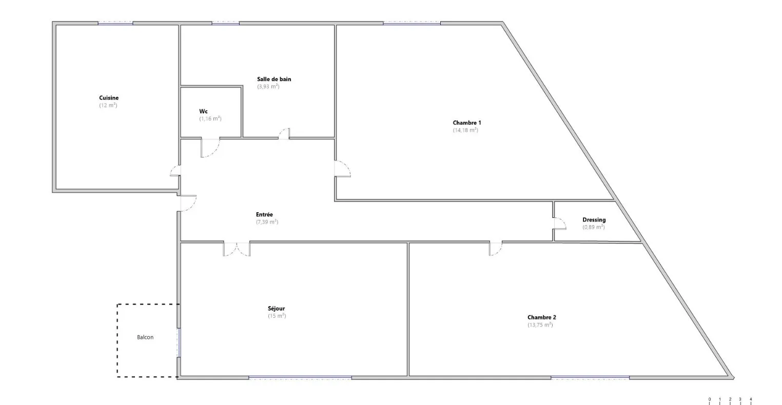 F3 de 68m2 avec Garage à Chamalières - Opportunité Rare 