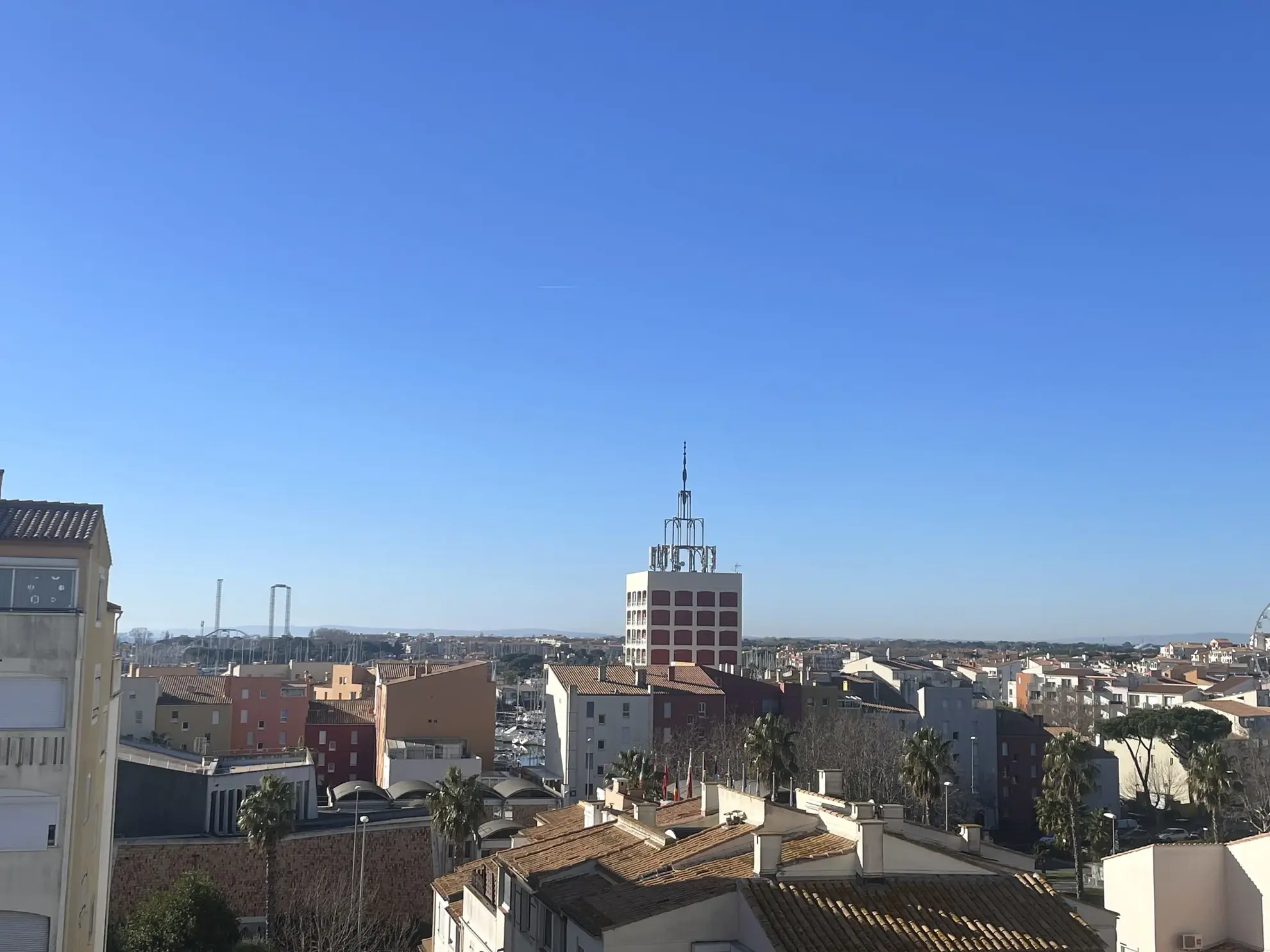 Studio avec grande mezzanine et terrasse de 17m² au Cap d'Agde 