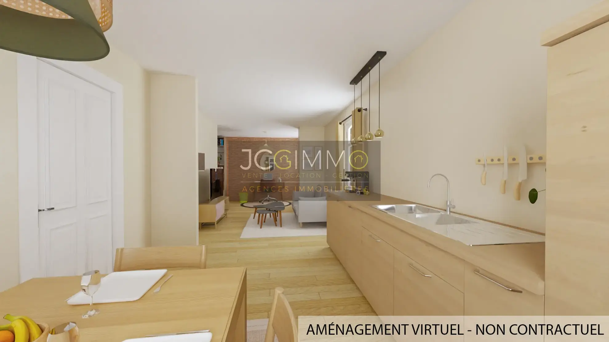 À vendre : Grand appartement T2 à rénover au centre-ville de Sollies Pont 