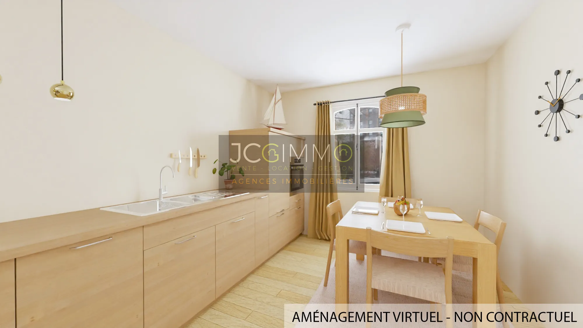 À vendre : Grand appartement T2 à rénover au centre-ville de Sollies Pont 