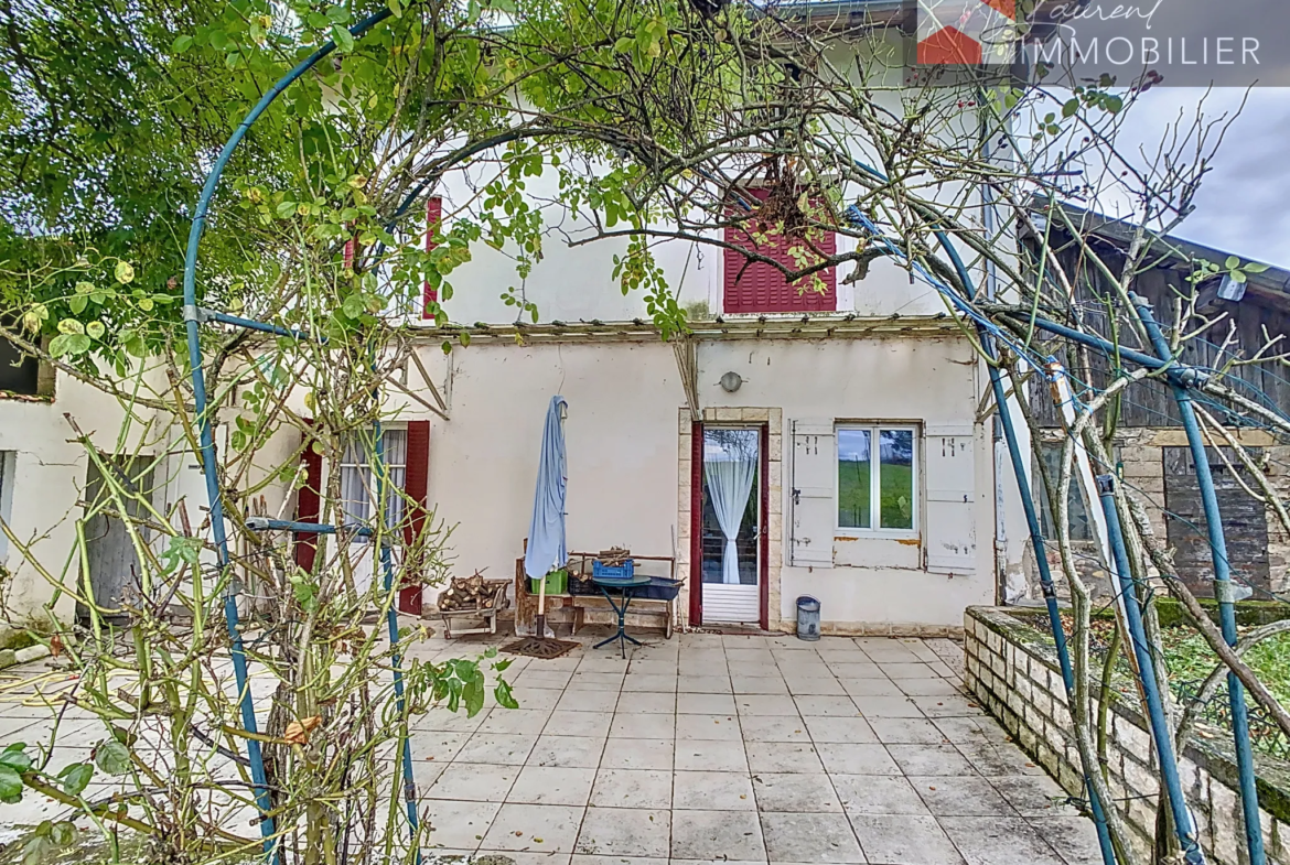 Grande maison avec jardin et dépendances à vendre près de Pont-de-Vaux 