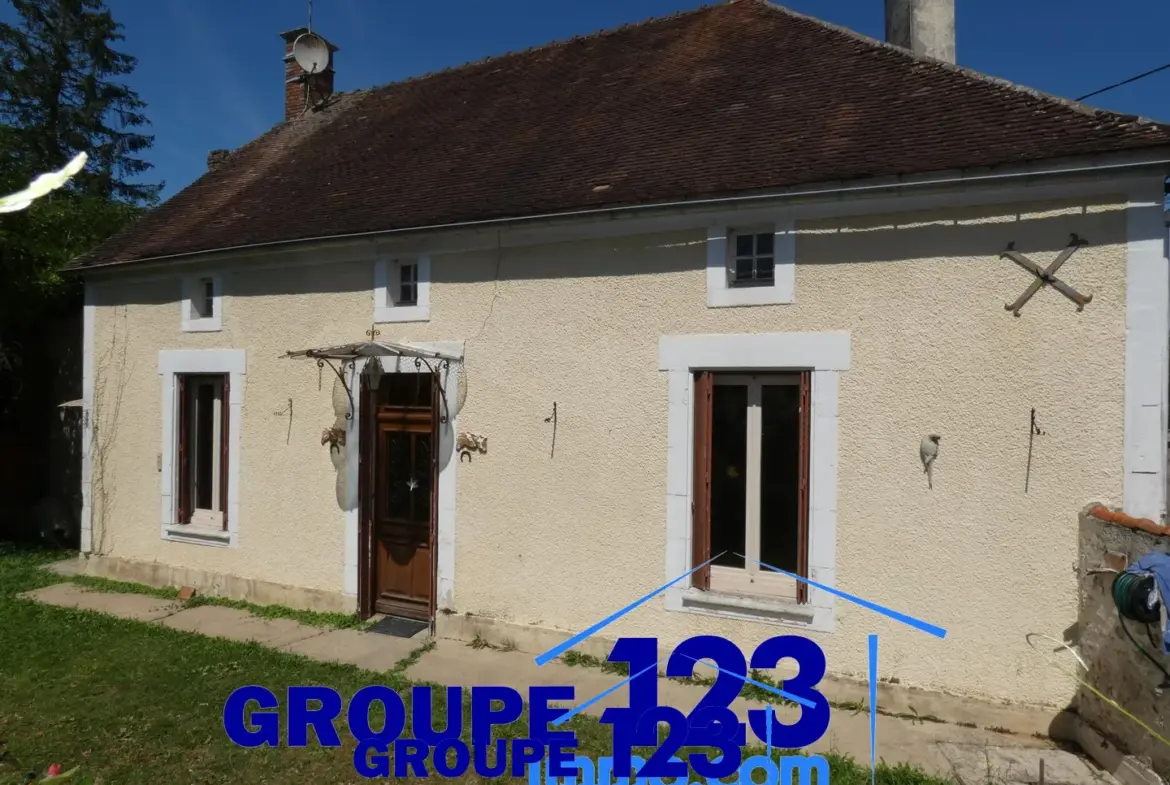 Maison à rénover à Villiers-Vineux avec potentiel exceptionnel 