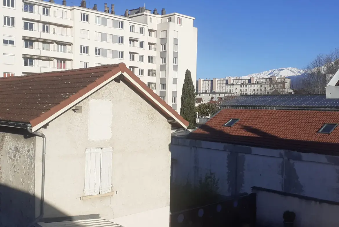 Studio rénové à vendre à Grenoble, 19 m² 