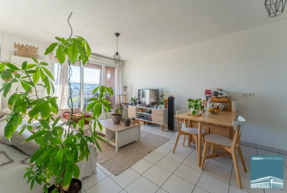 À vendre : Appartement T3 lumineux à Bègles avec balcon 