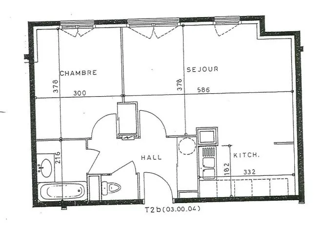 Appartement T2 à vendre à Villeurbanne - 50,40 m² 