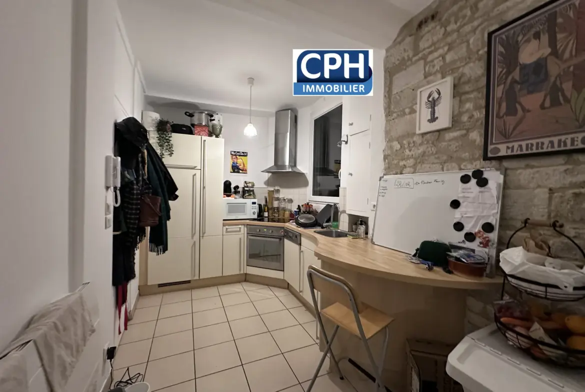 Duplex 3 pièces de 45m2 à vendre à Caen 