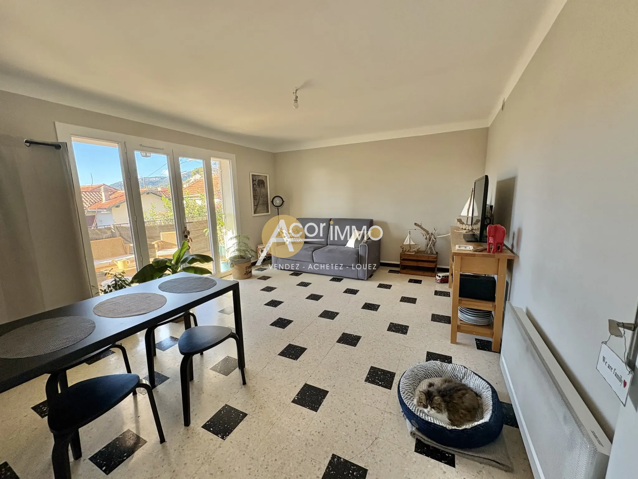 Appartement T3 Loué à Toulon Ouest avec Terrasse 