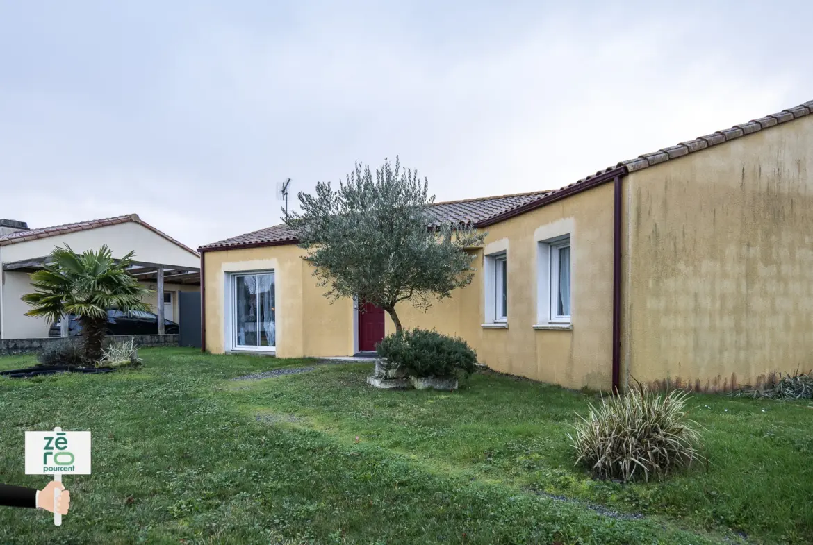 Maison familiale avec piscine à vendre à l'Herbergement 