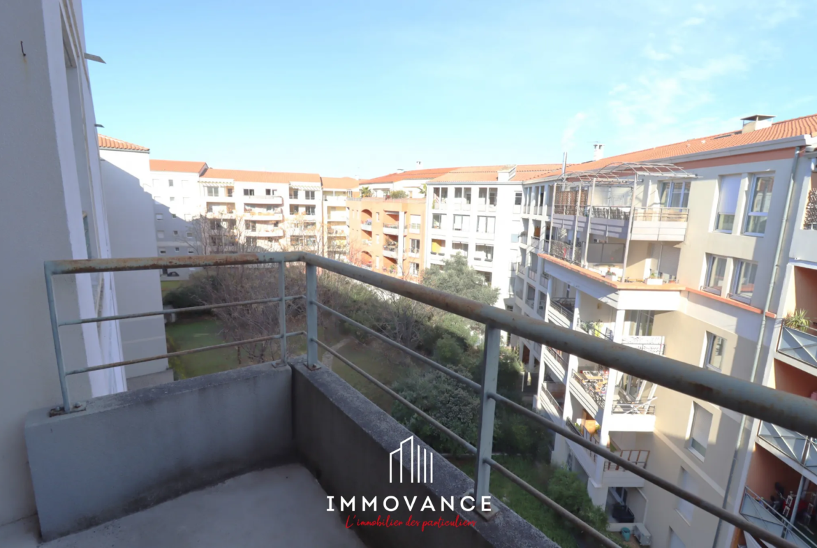 Appartement T2 avec terrasse à Montpellier - Port Marianne 