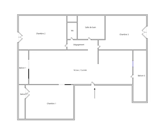 Vente Appartement 75 m² 3 Chambres au Centre de La Londe-les-Maures 