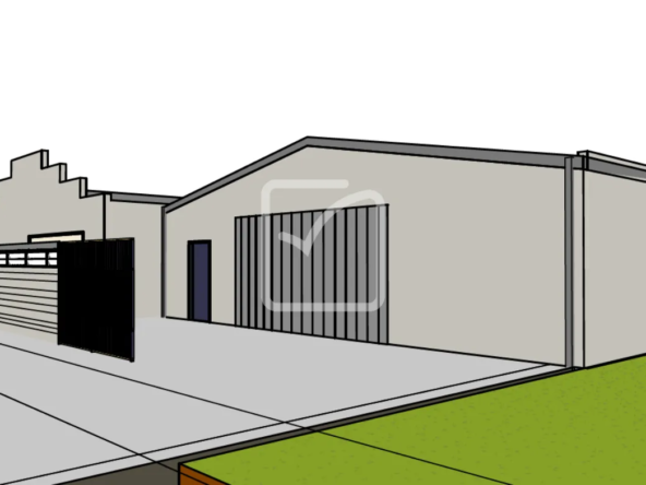 Terrain constructible de 305 m² à Wasquehal avec Permis de construire