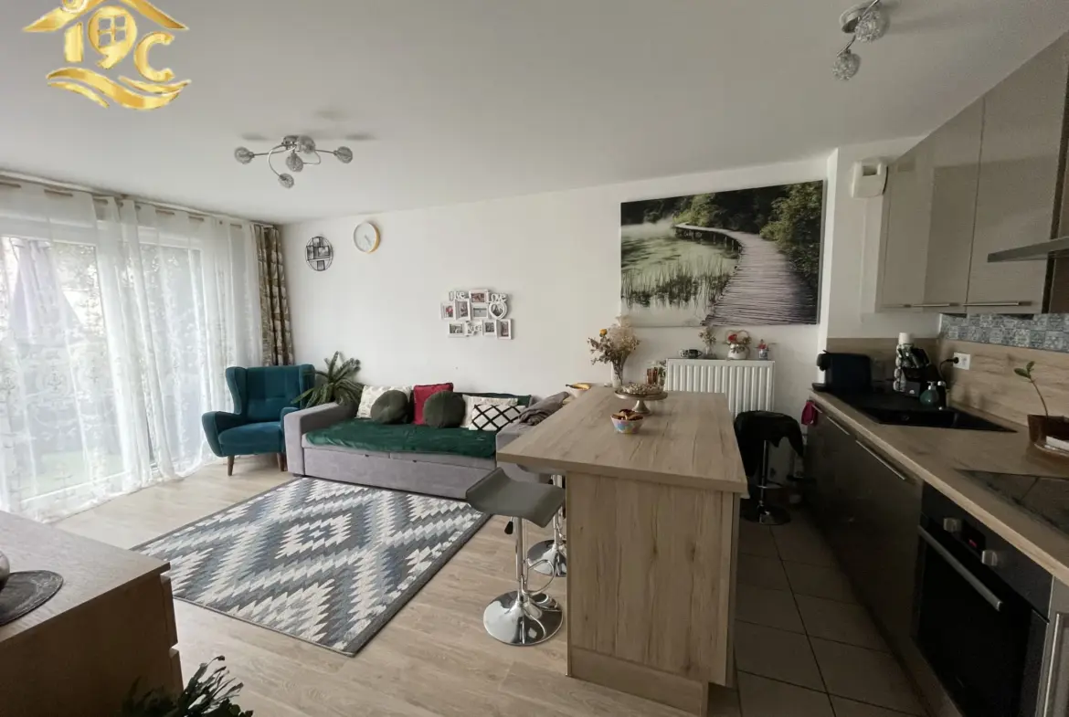 Appartement T3 avec Jardin Privatif SUD-OUEST à Carrieres sous Poissy 