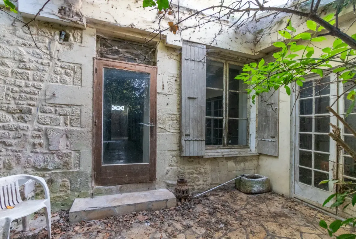 MAISON DE CARACTÈRE À SAINT-SAVINIEN - 8 CHAMBRES, JARDIN 800 M2 