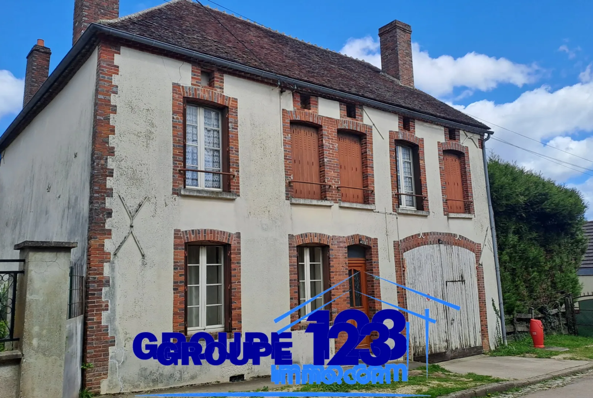 Maison familiale avec 3 chambres à Villiers-sur-Tholon 