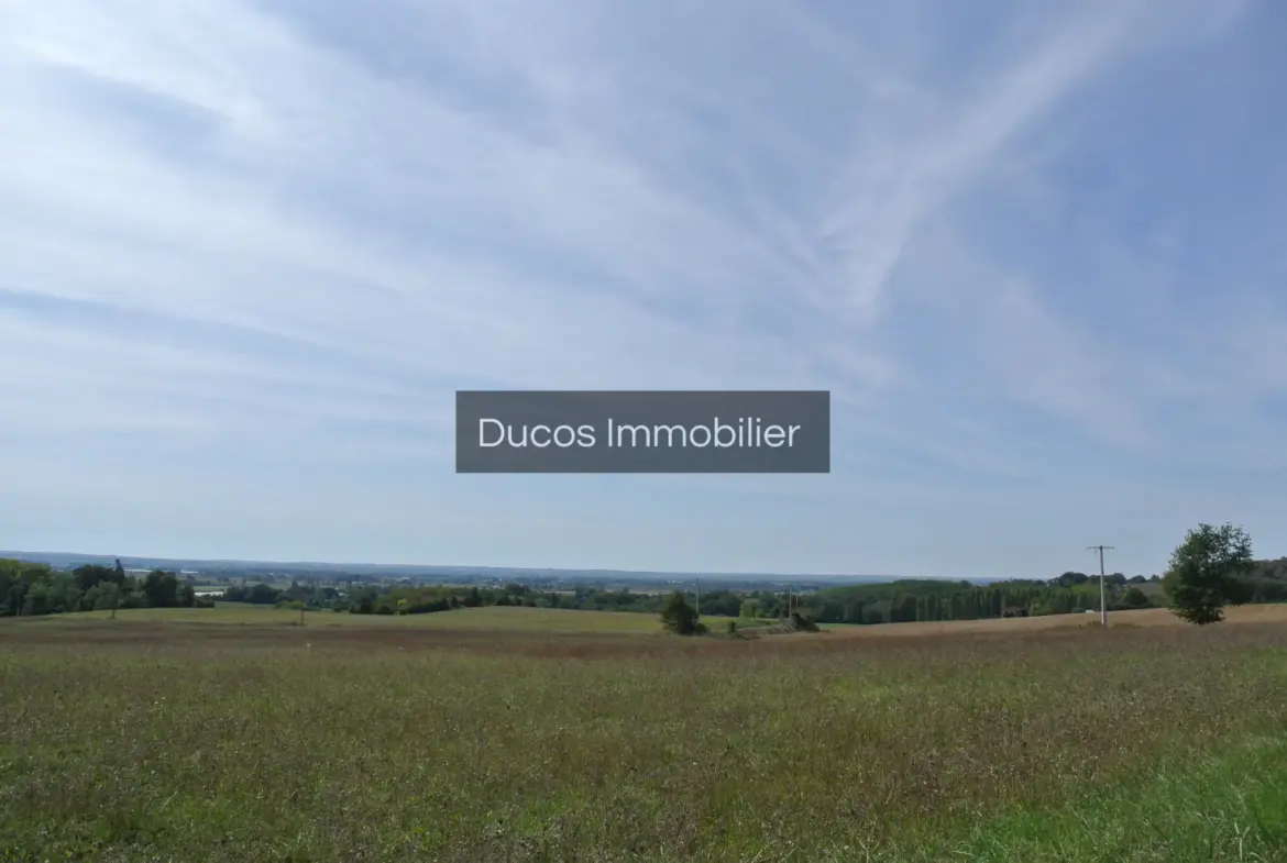 Maison avec 2,8 hectares de terrain à Virazeil 