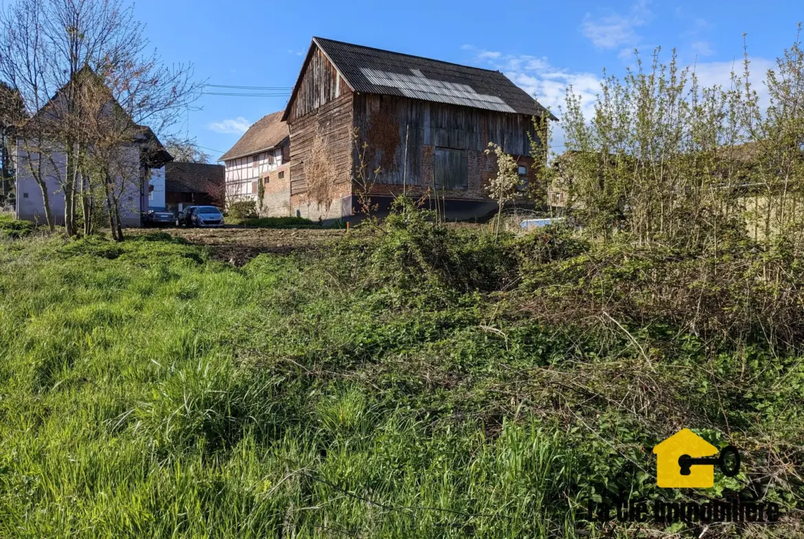 Terrain à bâtir libre de constructeur à Helfrantzkirch 