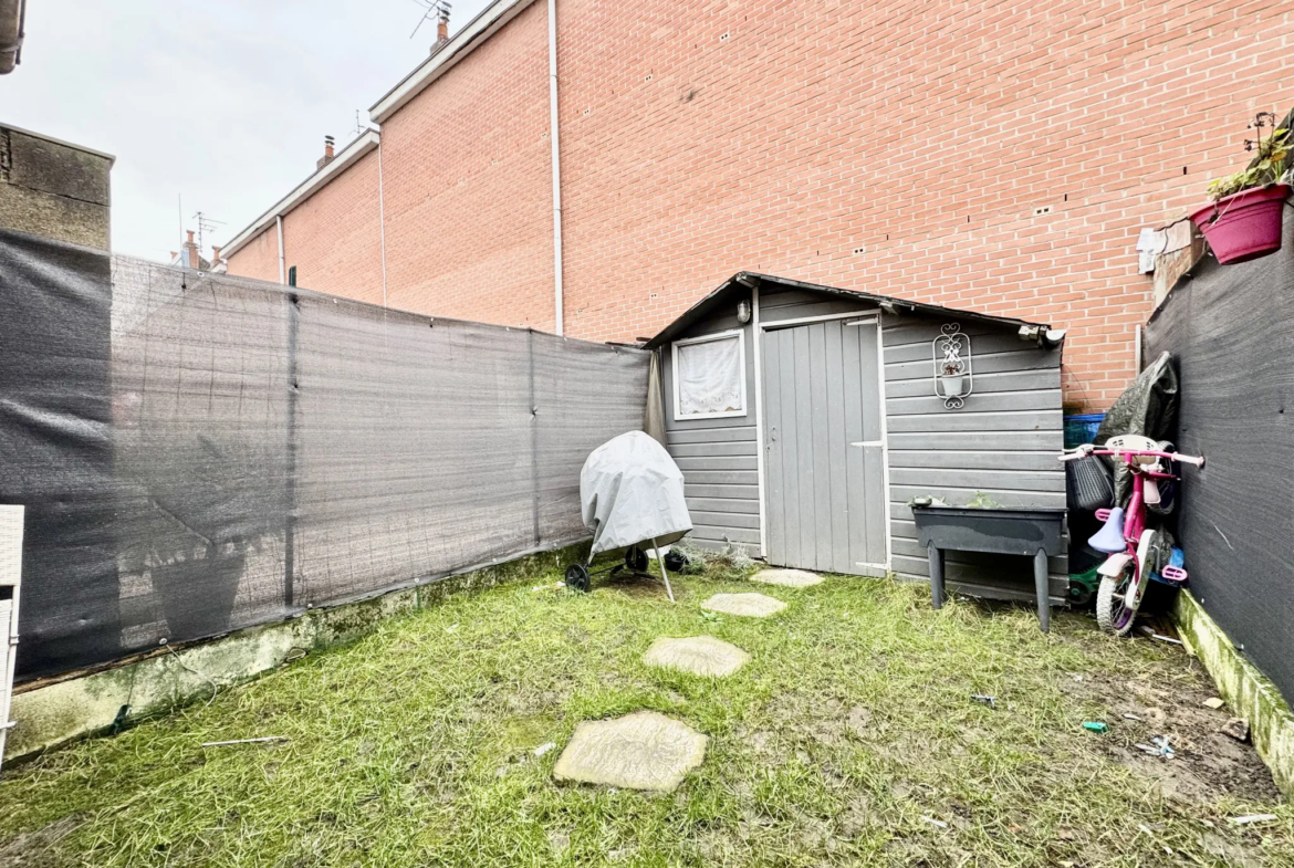 Maison rénovée de 85 m² à Wattrelos avec jardin 