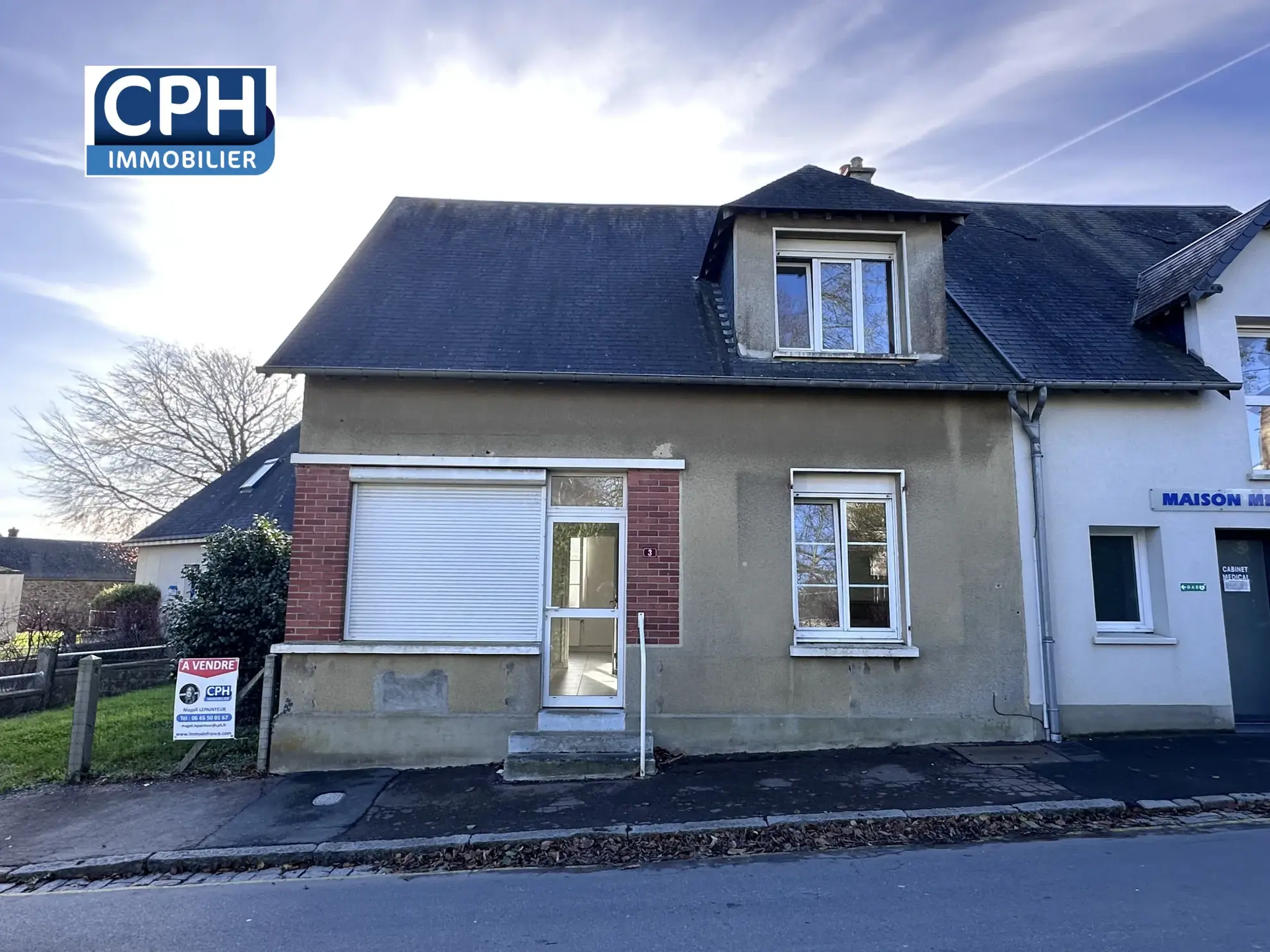 Maison à vendre à Cahagnes - 79,7 m² avec 3 chambres 