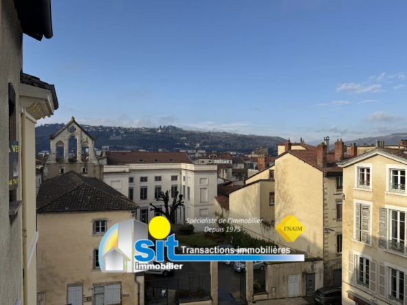 Appartement en duplex à Vienne Centre - 111 m² avec vue dégagée