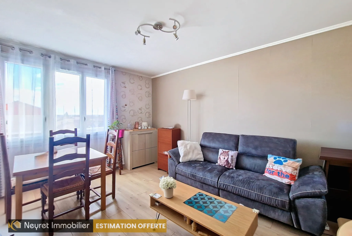 À vendre : Appartement T3 lumineux au cœur de Villefranche-sur-Saône 