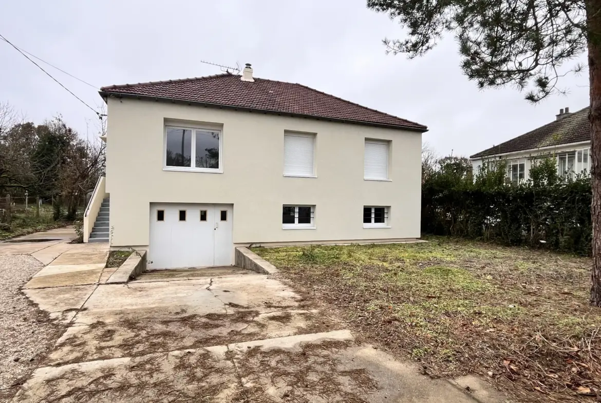 Maison rénovée à Angerville avec jardin et sous-sol 