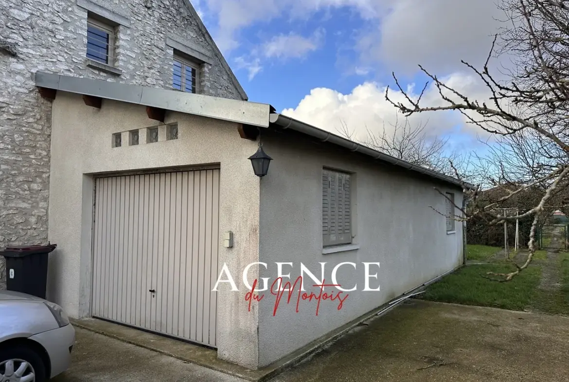 Maison à rénover entre NANGIS et PROVINS avec jardin de 906 m² 