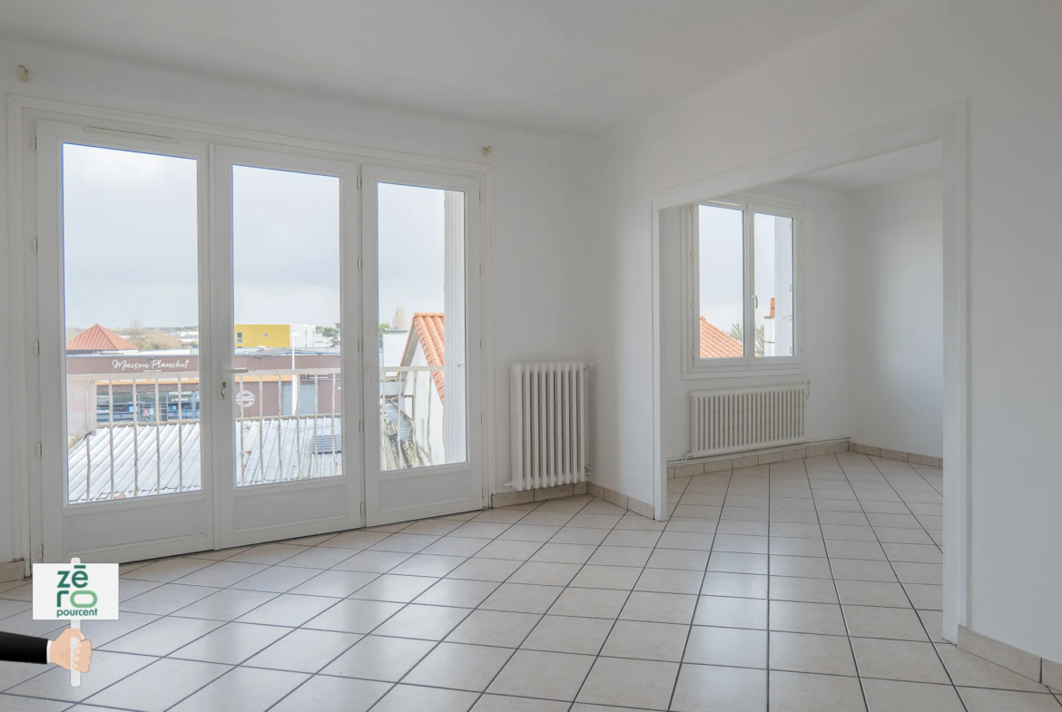 Superbe appartement traversant de 97 m2 aux Sables-d'Olonne 