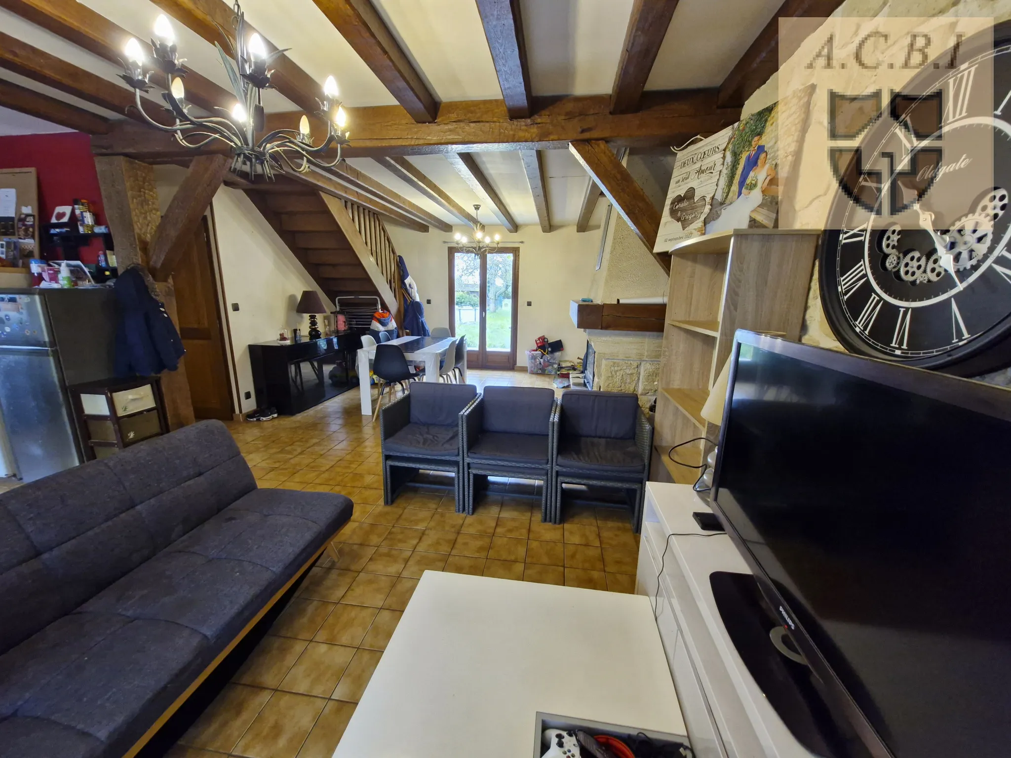 Maison à vendre à Chauvigny du Perche - 114 m2 - 4 chambres - 152 000 € 