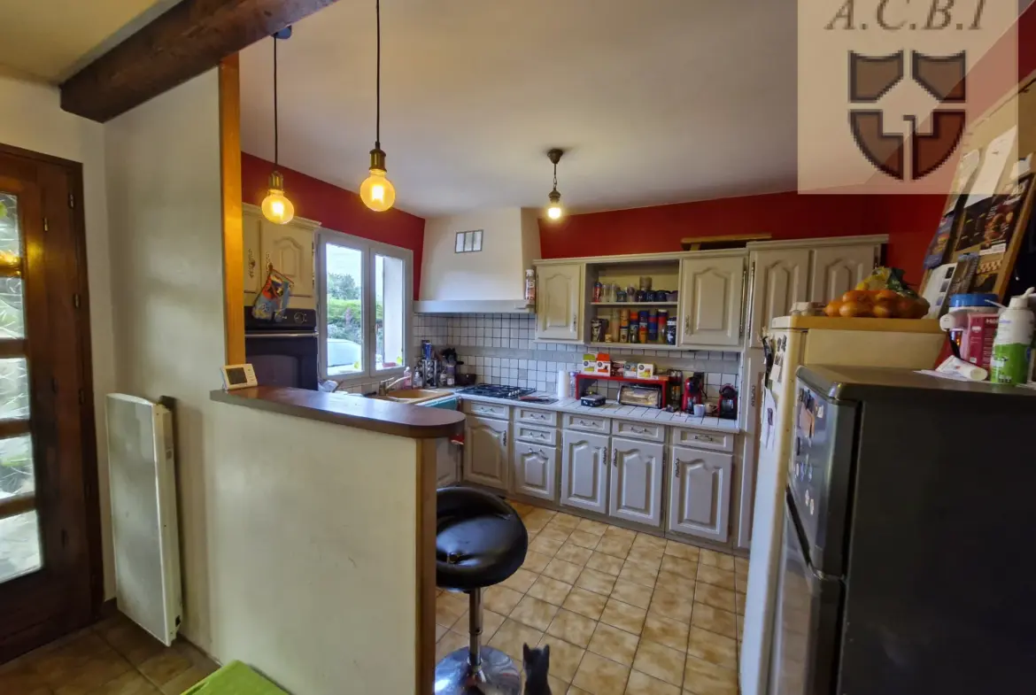 Maison à vendre à Chauvigny du Perche - 114 m2 - 4 chambres - 152 000 € 