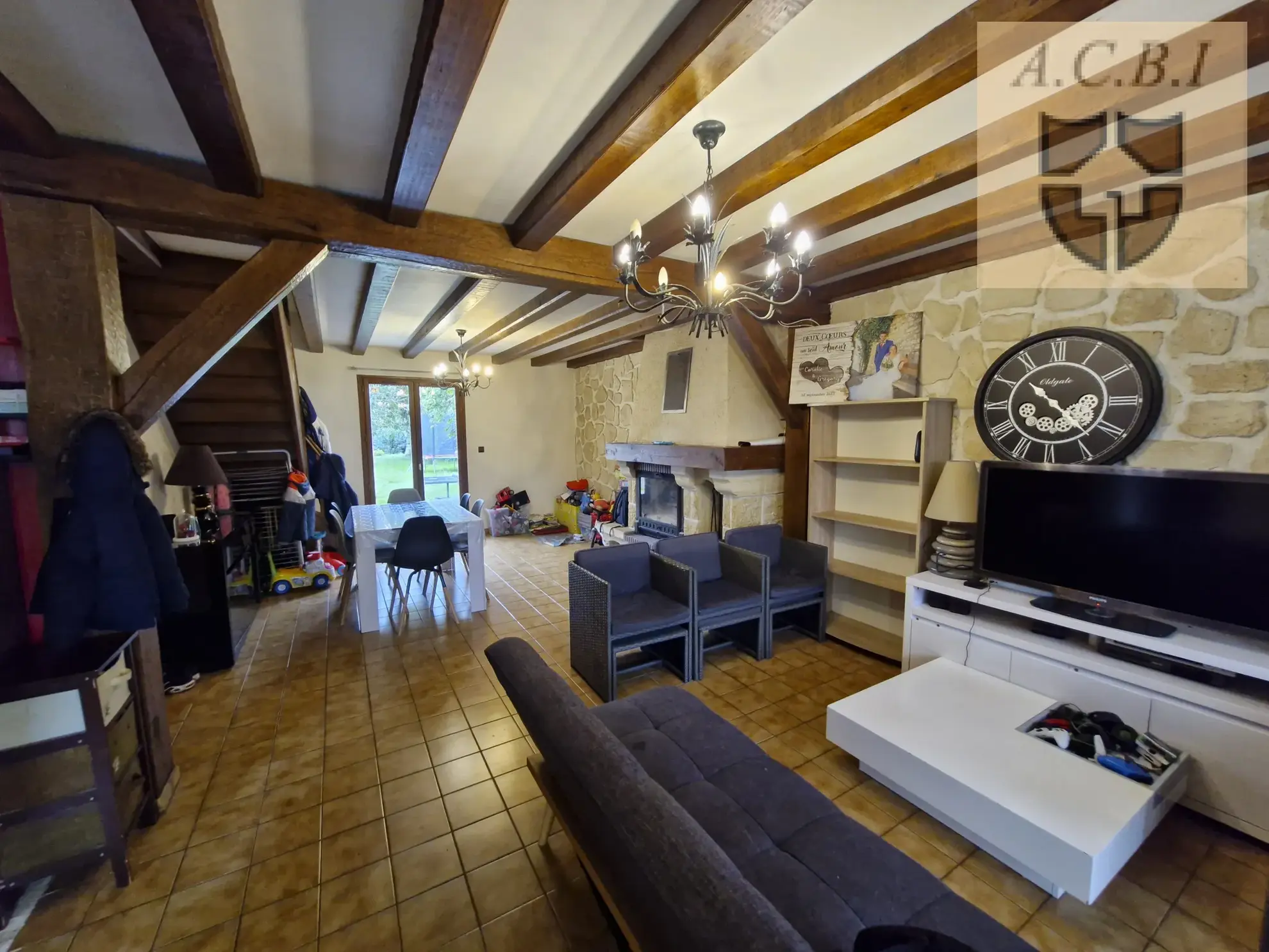 Maison à vendre à Chauvigny du Perche - 114 m2 - 4 chambres - 152 000 € 