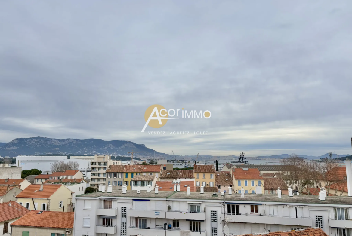 Appartement T3 Vue Dégagée à La Seyne-sur-Mer 