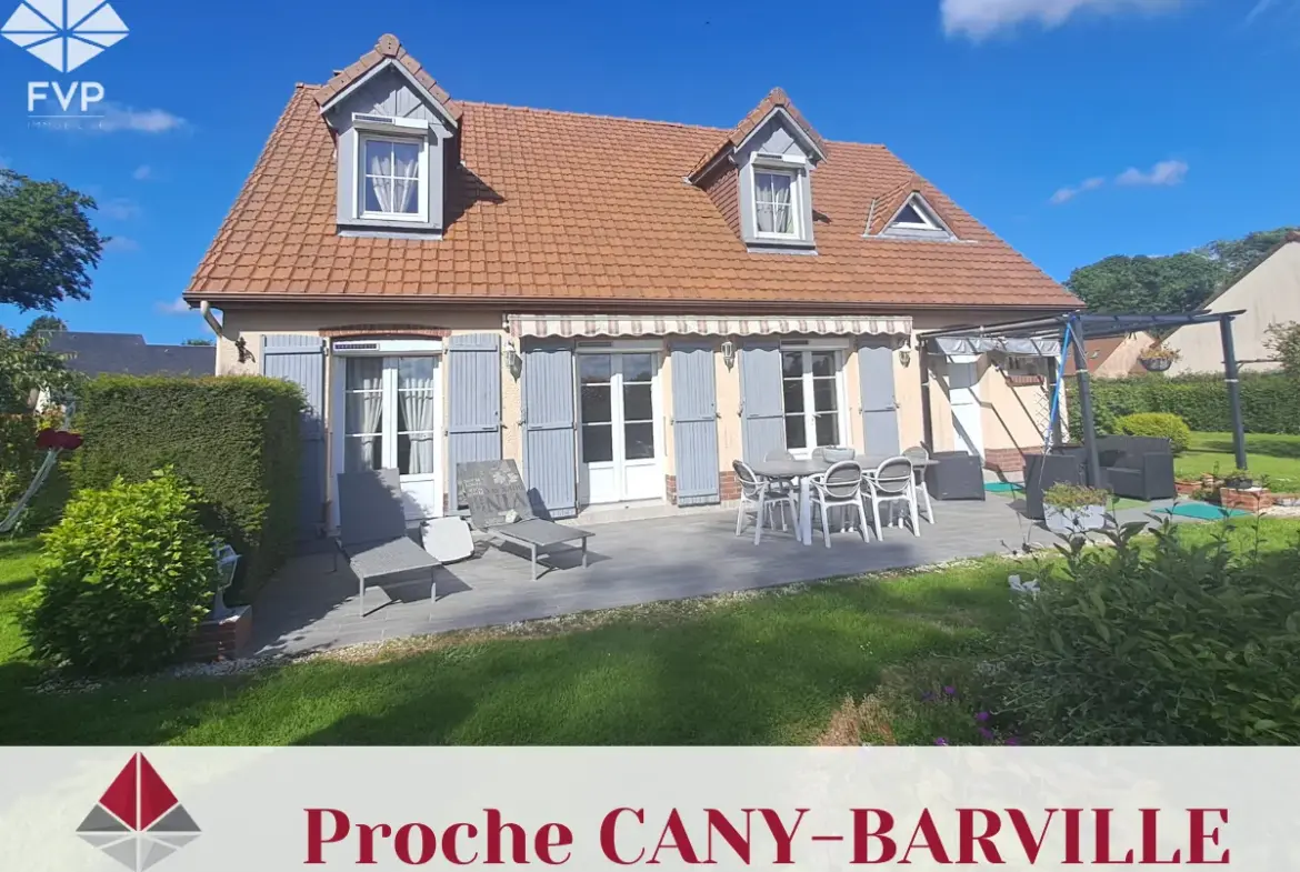 À Vendre - Pavillon 3 Chambres avec Garage à Cany-Barville 