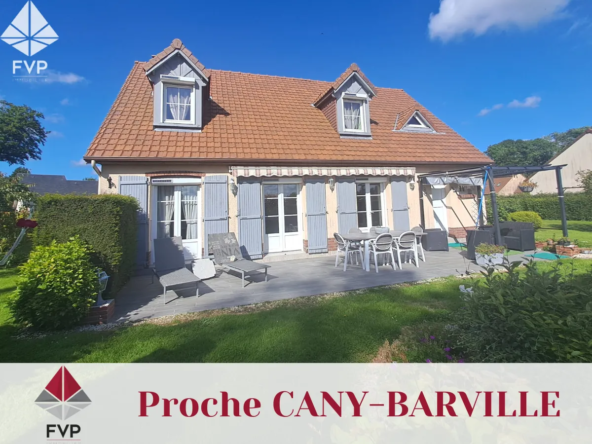 À Vendre - Pavillon 3 Chambres avec Garage à Cany-Barville