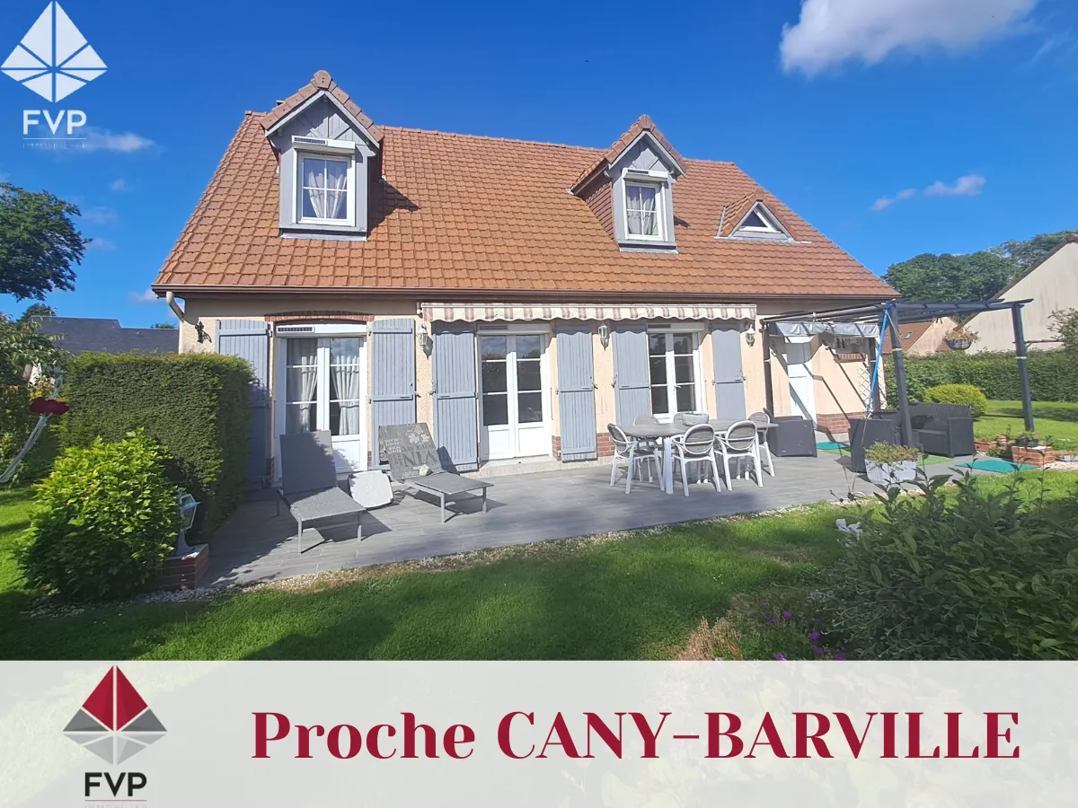 À Vendre - Pavillon 3 Chambres avec Garage à Cany-Barville 