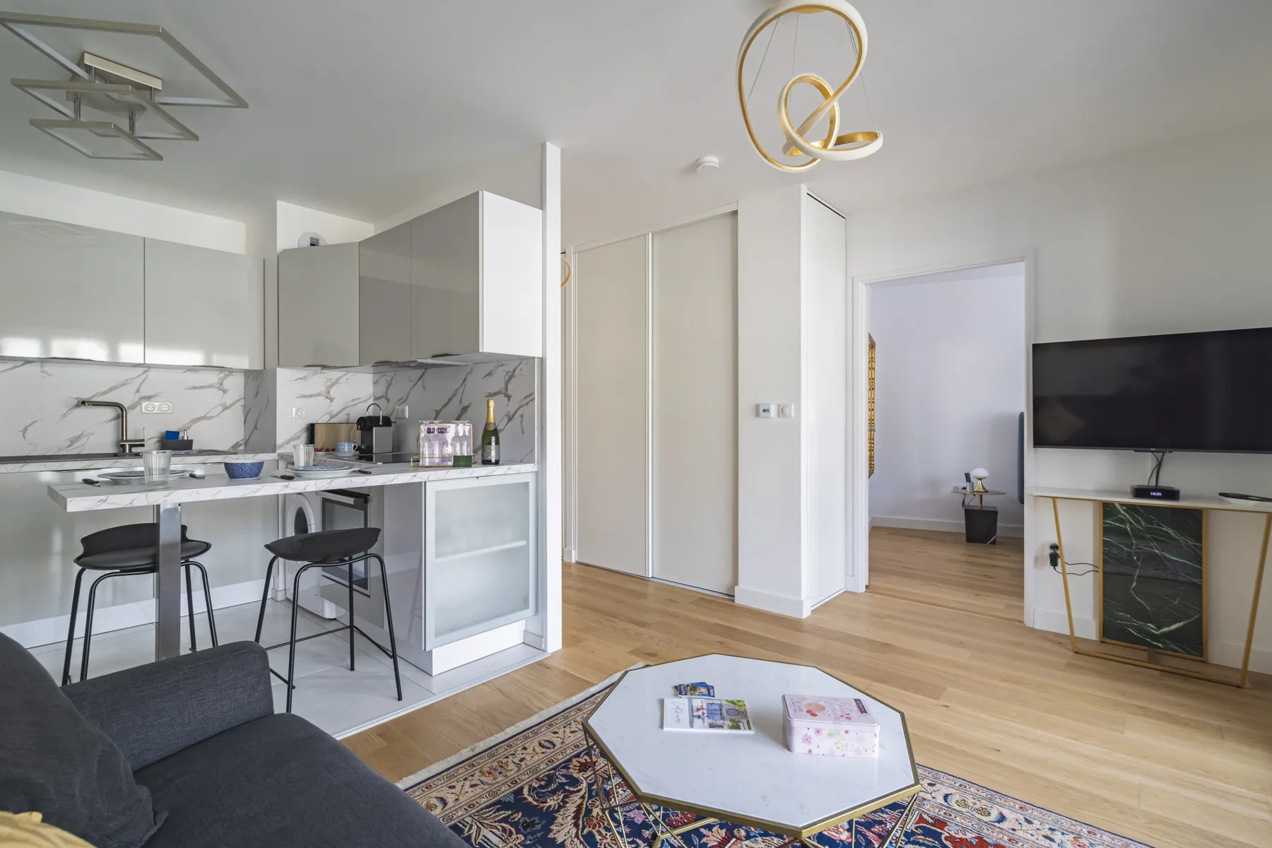 Vente d'un appartement T2 meublé dans l'hypercentre de Reims 