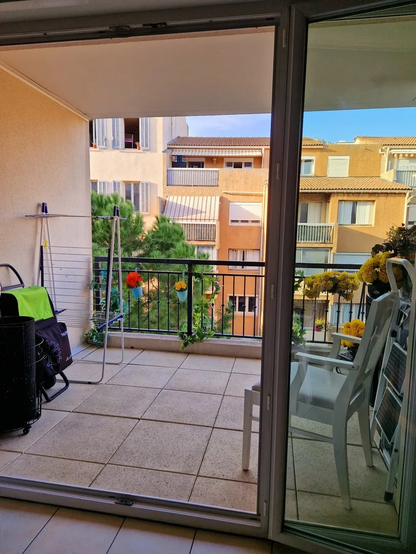 T2 37 m² avec terrasse à Toulon St Jean - Résidence sécurisée 