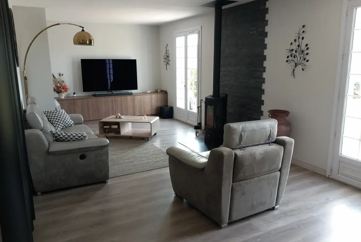 Maison contemporaine de plain-pied à vendre à Langon - Coup de cœur 