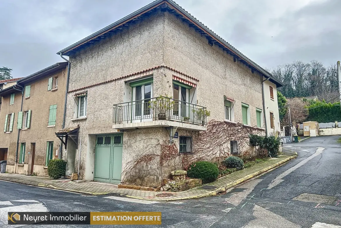 Maison de village Beauregard de 90 m² sur sous-sol complet avec garage 