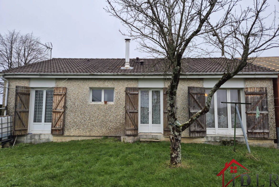 Plain-pied de 79 m² à rénover à Louvemont avec terrain de 1651 m² 