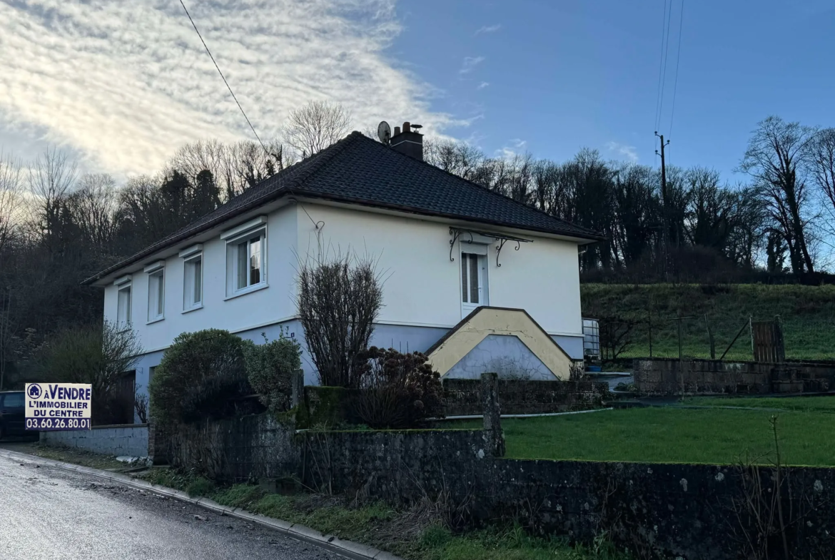 Maison avec tout confort en RDC à Crécy en Ponthieu 