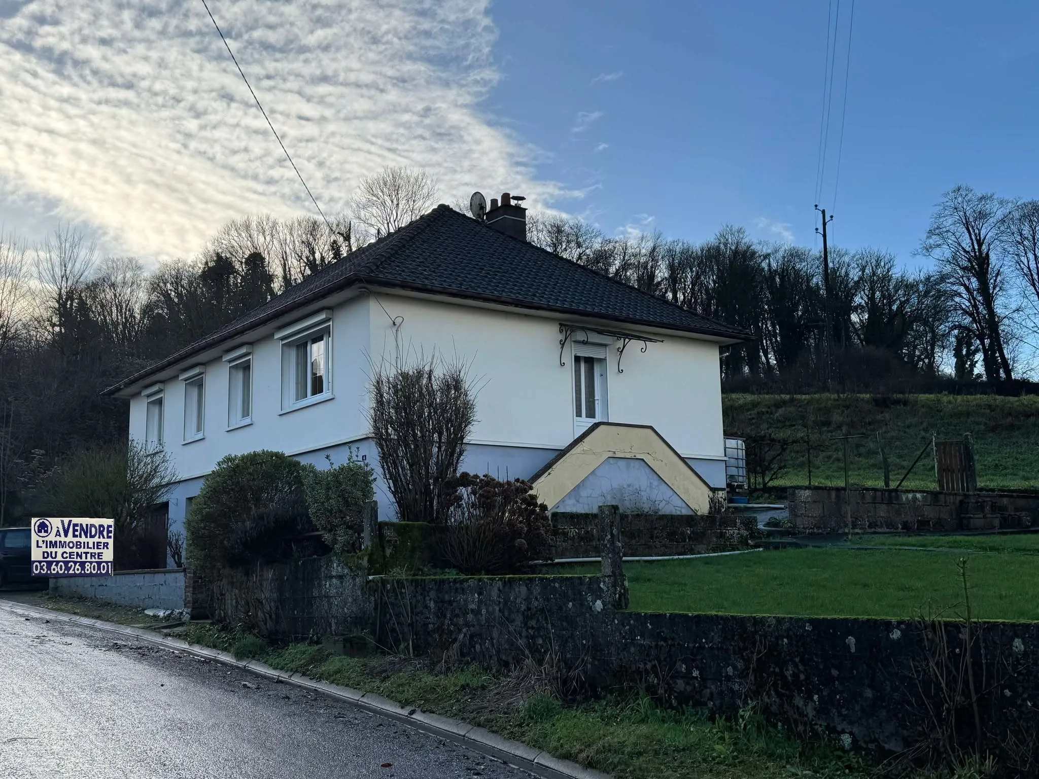 Maison avec tout confort en RDC à Crécy en Ponthieu 